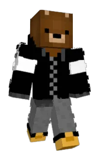 Front of BearBandit's skin