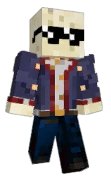 omqswhitecheese's Minecraft skin wearing the 15th Anniversary cape