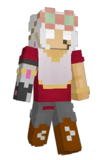Front of Allisiaa's skin