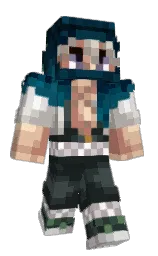 outer space and swiss coffee Minecraft skin — Classic model — first worn by Yukiqz