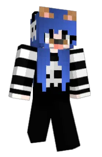 Front of WhySneak's skin