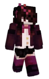 SUPERGAMER444yt's Minecraft skin wearing the Cherry Blossom cape