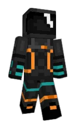 MrUniverse5's Minecraft skin wearing the Migrator cape