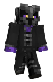 Front of Sendiary's skin