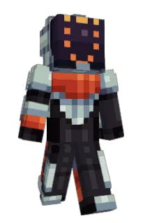 Front of iCommand's skin