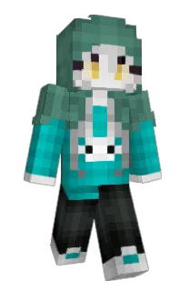 Front of Neckopie's skin