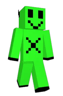 Front of EZHF's skin