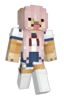 Front of Minecraft skin