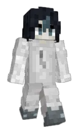 silver and alto Minecraft skin — Slim model