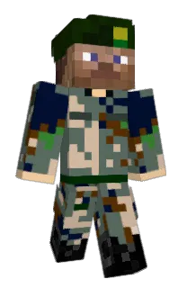 Front of Minecraft skin