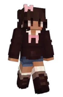 Front of bubblz's skin