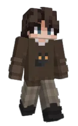 mondo and woody brown Minecraft skin — Slim model
