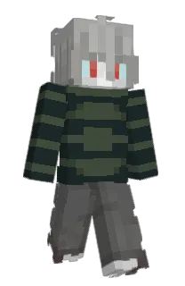 Front of Karaxez's skin