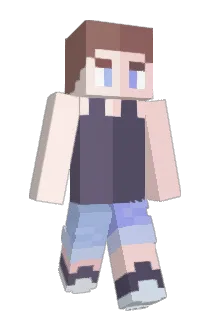 f1ctional Minecraft avatar full body