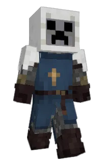 Front of Straki's skin
