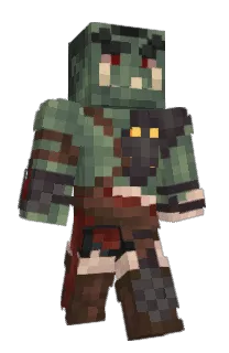 Front of Minecraft skin