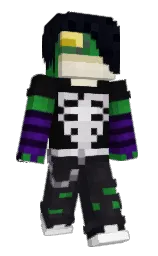 Slim Minecraft skin