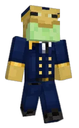 turmeric and equator Minecraft skin — Classic model — first worn by Skruunk