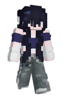 Front of Azuvii's skin