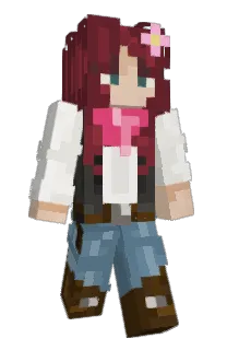 Front of Korneki's skin