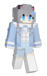 Ilu6's Minecraft skin wearing the Migrator cape