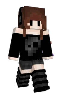 Front of Olivebeanie's skin