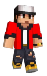 DimaProTop's Minecraft skin wearing the MCC 15th Year cape