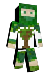 Front of Minecraft skin