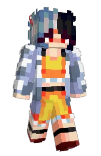 Front of Colorisia's skin