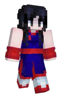 Front of Hayette's skin