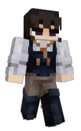 gondola and cocoa brown Minecraft skin — Classic model — first worn by JustChixy