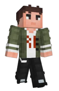 Front of Minecraft skin