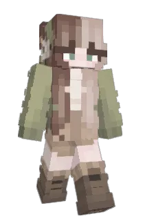 Front of Minecraft skin