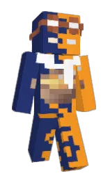 astronaut and sunshade Minecraft skin — Slim model — first worn by ultrafly1000
