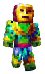 Norball's Minecraft skin wearing the Yearn cape