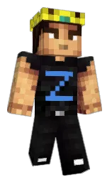 zaibod's Minecraft skin wearing the 15th Anniversary cape