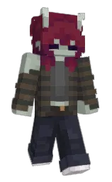 charade and shark Minecraft skin — Slim model — first worn by Evonnie