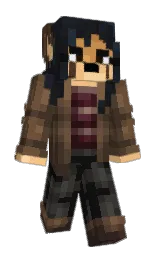 shingle fawn and judge gray Minecraft skin — Slim model