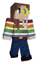 sorrell brown and bone Minecraft skin — Classic model