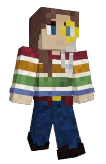 Front of Minecraft skin