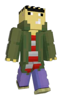Front of Yeayo's skin