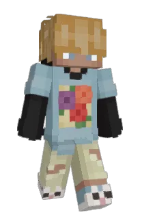 Front of DunseyYT's skin