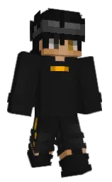 _____SK's Minecraft skin wearing the Migrator cape