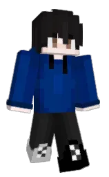 ShuaWolfy's Minecraft skin wearing the Pan cape