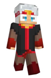 Front of MrBurst's skin