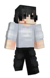 Front of konfeti's skin