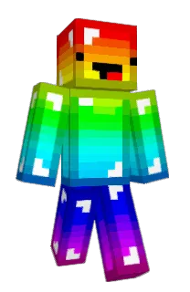 Front of lusers's skin