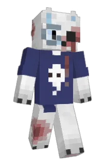Front of Minecraft skin