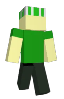Front of Minecraft skin