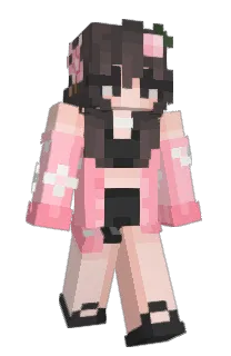 Front of RoseJewel's skin